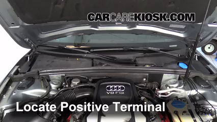 2008 Audi S5 4.2L V8 Battery Jumpstart